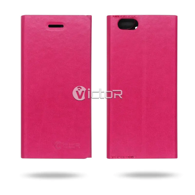 Victor Pure Color PU Simple Style Leather Case for iPhone 6