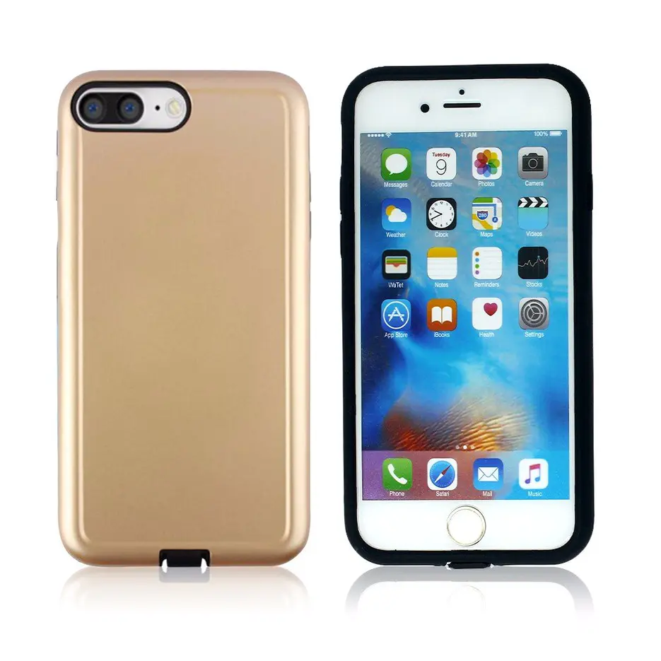 Victor Classic Simple TPU and PC 2in1 Gummy Case for iPhone 7