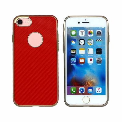 Victor Hot Leather Sticker TPU Case for iPhone 7