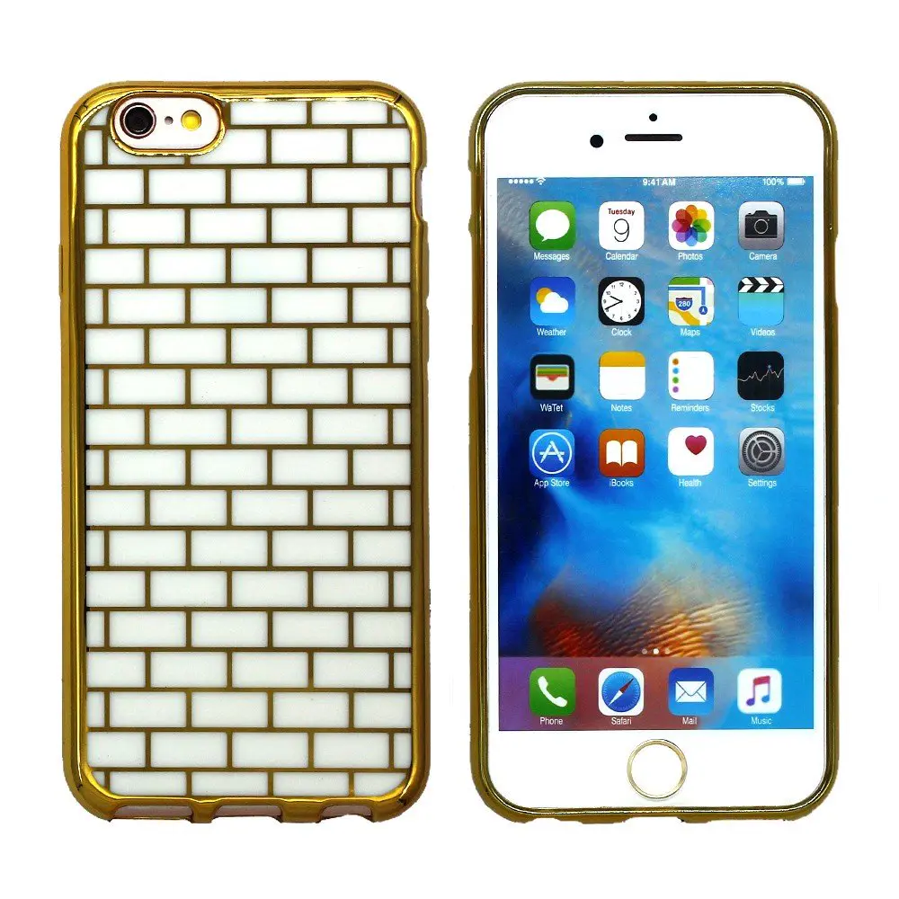 Victor Golden Brick TPU Phone Case for iPhone 6s