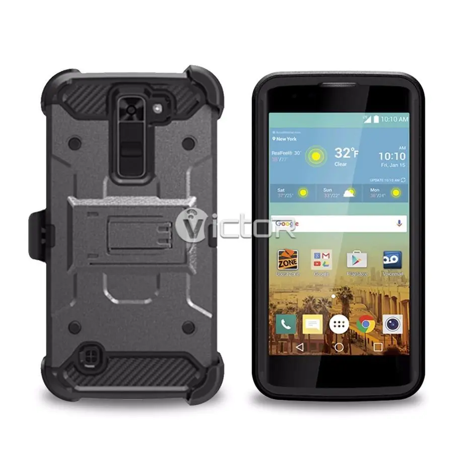 Victor New Arrival Warrior Combo Phone Cases for LG
