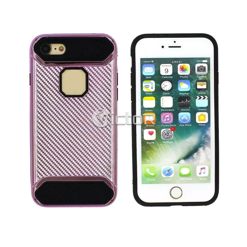 Victor 2in1 Electroplating iPhone 7 Cases for Wholesale
