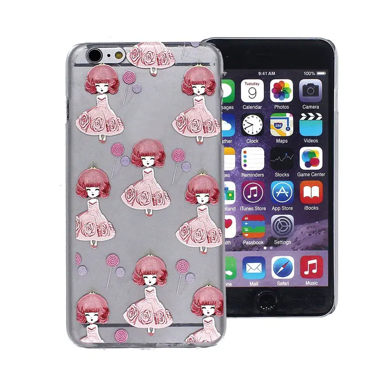 iPhone 6 Plus Painted Relief Sculpture Protector Smartphone Case