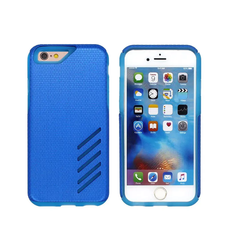 TPU Smartphone Protector Case for iPhone 6 with PC Cover