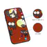 Custom UV Printing Pattern Leather Sticker iPhone Case