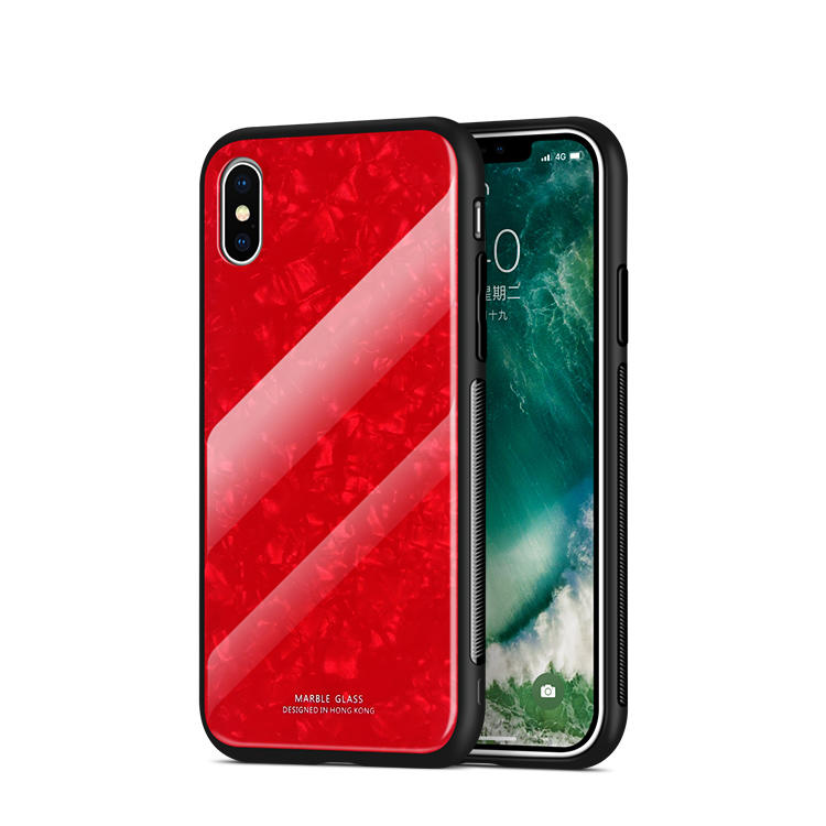 9H Tempered Glass Phone Case for iPhone XS