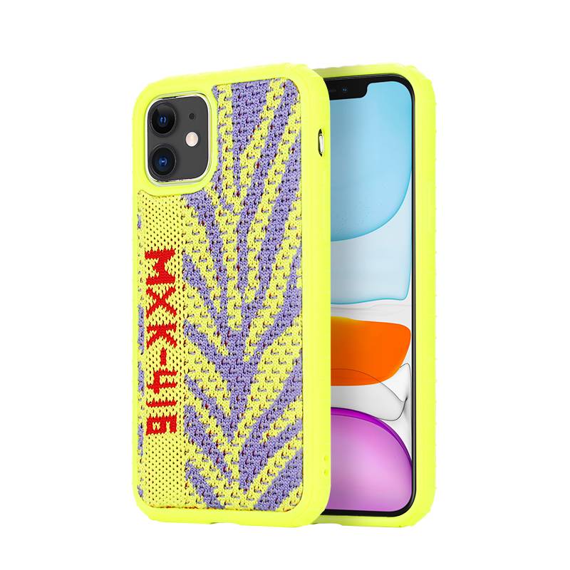 Sneaker Phone Case Yeezy Weave Fabric Colorful Cover for iPhone 11