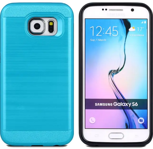 Victor New Arrival Laser Armor Mobile Phone Case for Samsung