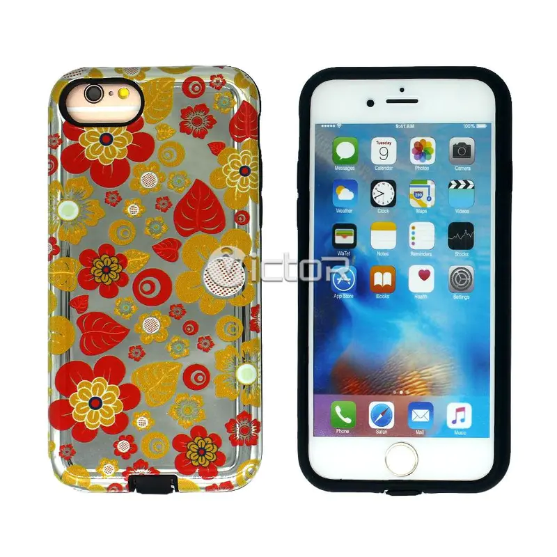 Victor TPU+PC Printing Pattern Phone Case for iPhone 6G