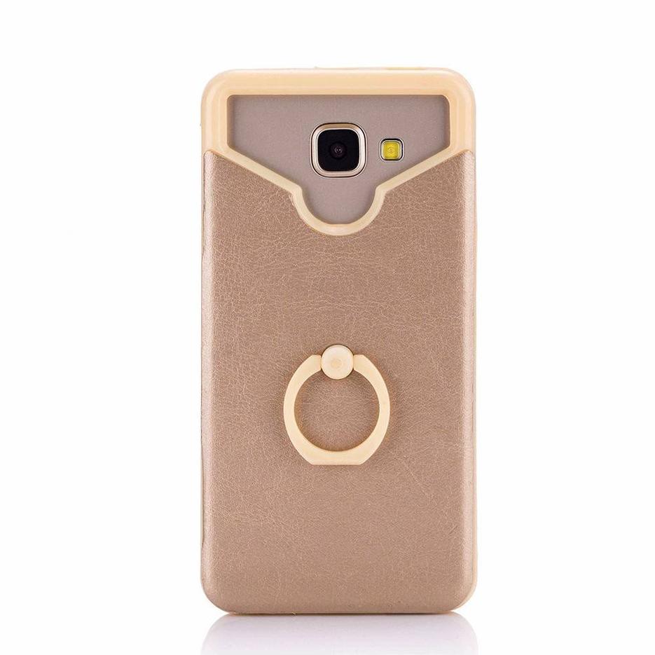 Universal Smartphone Silicone Cases Pasted with Leather