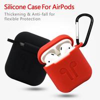 Airpod Charging Case Cover, Silicone Case for Airpods with Keychain Wholesale