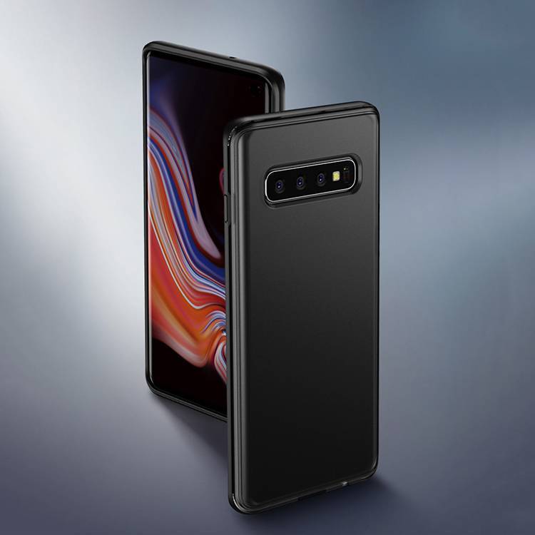 Shockproof Translucent Frosted Case for Samsung Galaxy S10 Back Cover