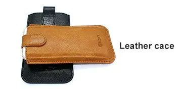 Leather and synthetic leather phone cases