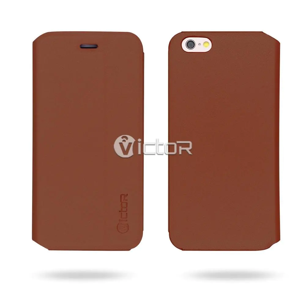 Victor PU Leather Flip Case for iPhone 6s