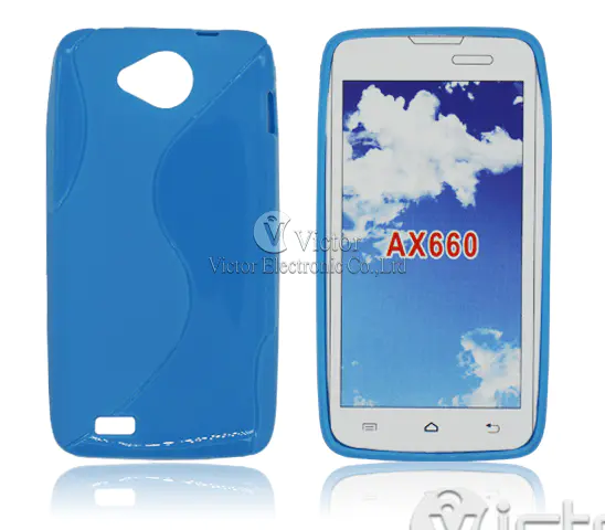 Victor S-Shape Protector TPU Case for Bmobile AX660