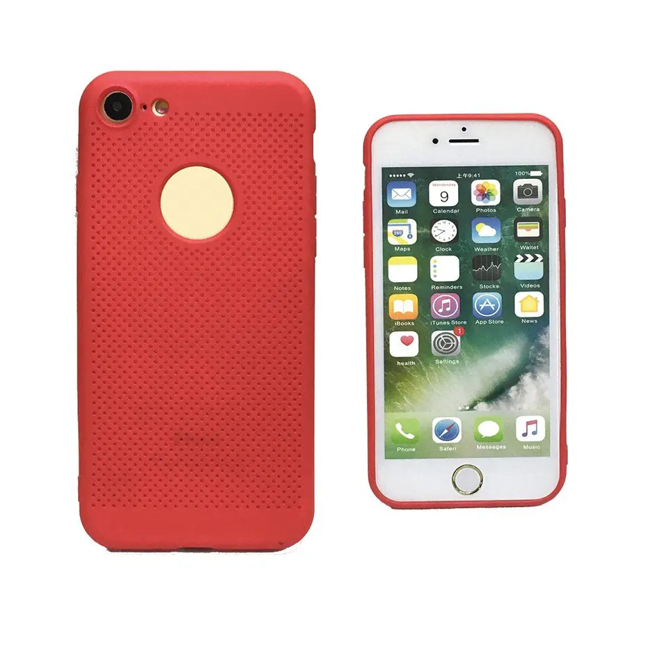 A Breathing Silicone Smartphone Case for iPhone 7
