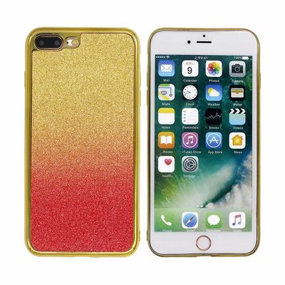 Gradient Color Paste Leather Case for iPhone 7 Plus