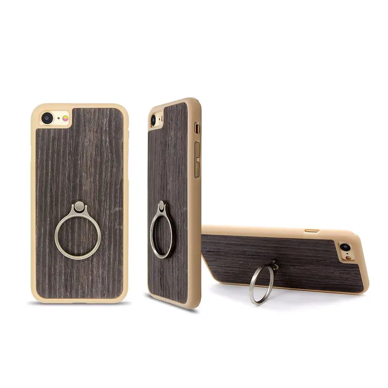 Paste Real Wood iPhone 7 Case with Ring