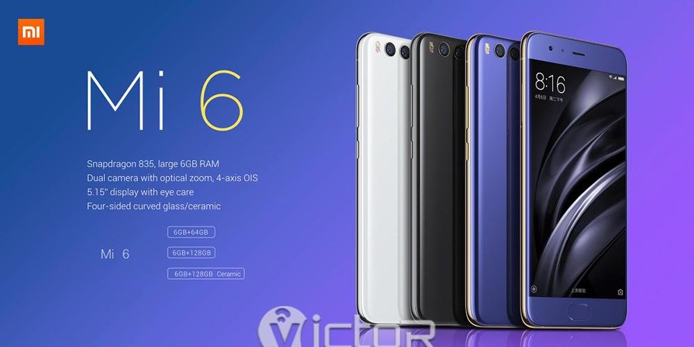 xiaomi mi6 smartphone - xiaomi smartphone - chinese smartphone - 1