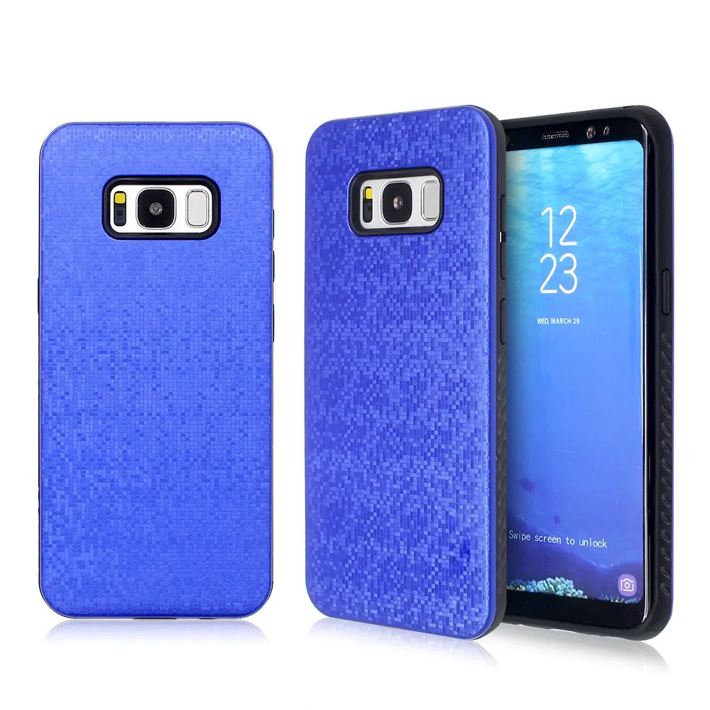 2in1 Design Samsung S8 Phone Case with PC Back Cover