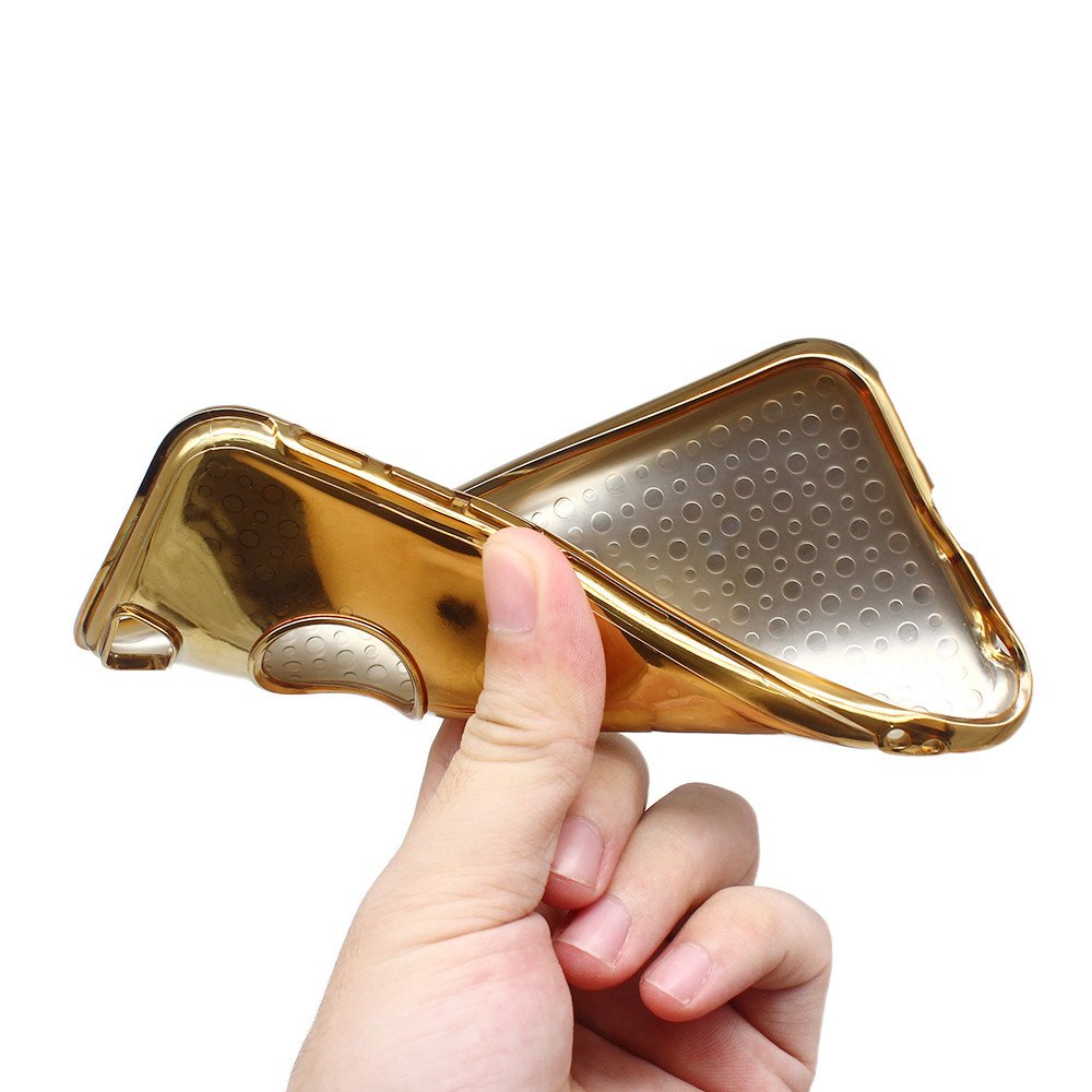 Electroplate Case for iPhone 6 with Rubberized PC Cover