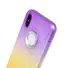 Gradient Color TPU iPhone X Case with Carbon Fiber Grooves