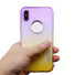 Gradient Color TPU iPhone X Case with Carbon Fiber Grooves