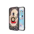 Emboss and Dull Polishing TPU Phone Case for iPhone 6 with Ring