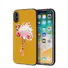 Beautiful Embroidery IPhone X Leather-Gluing Case Wholesale