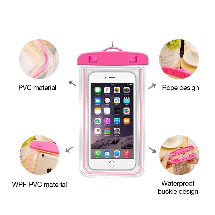 Universal Luminous Waterproof Phone Case