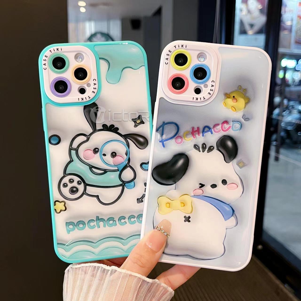 Cute Anime 3D Design Phone Case For iPhone 14 13 12 11