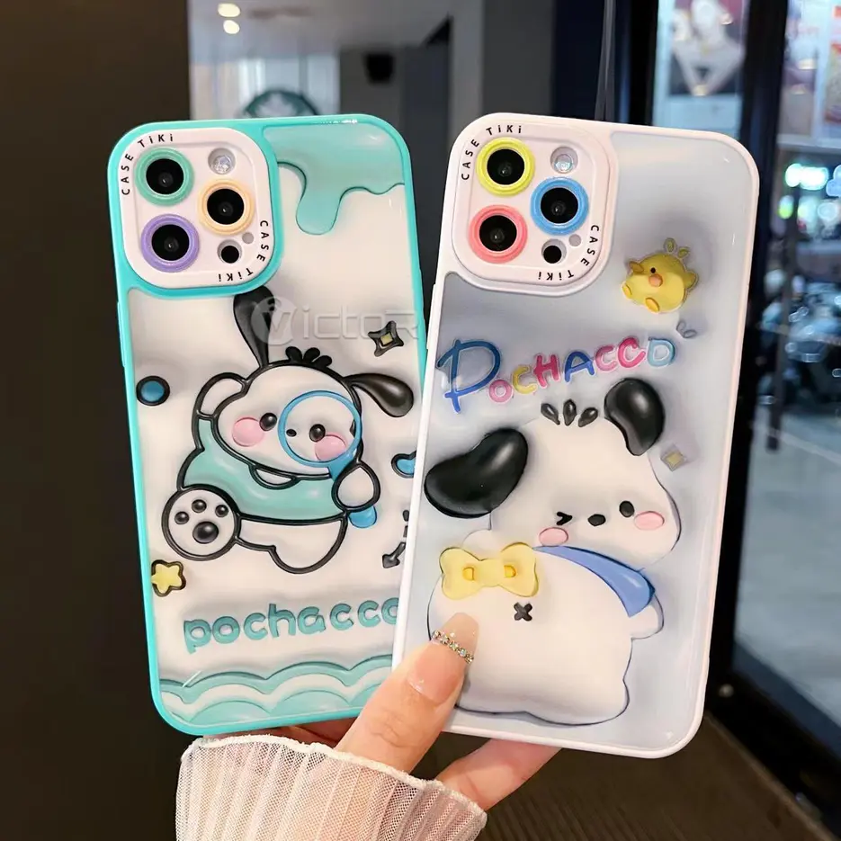 Cute Anime 3D Design Phone Case For iPhone 14 13 12 11