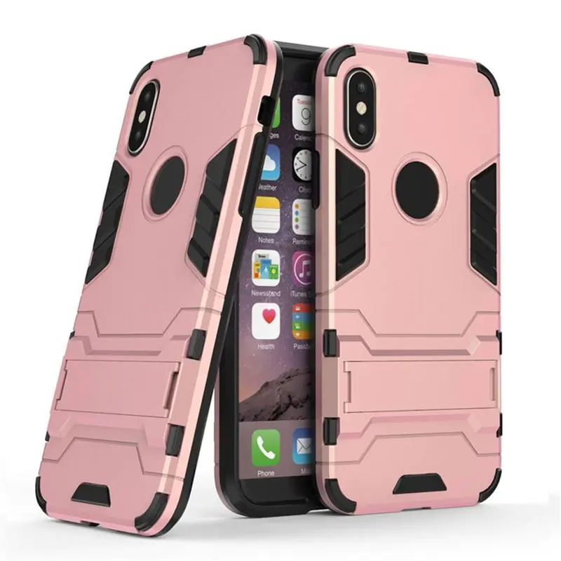 New iPhone X Robotic Phone Case with Kickstand for Wholesale