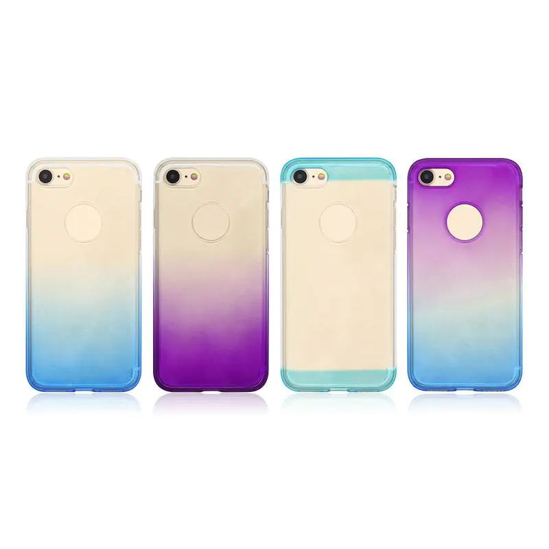 Protective iPhone 7 Case Made of TPU in Gradient Color