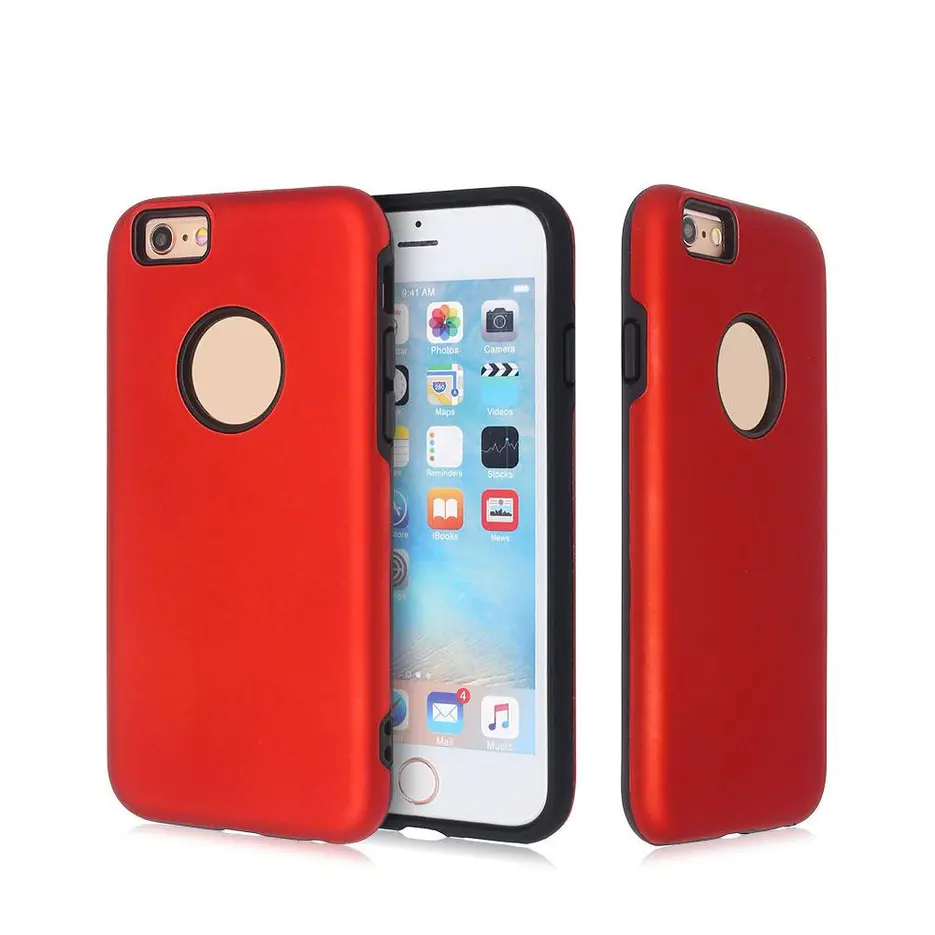 Shockproof iPhone 6 Case with Rubberized PC Cover