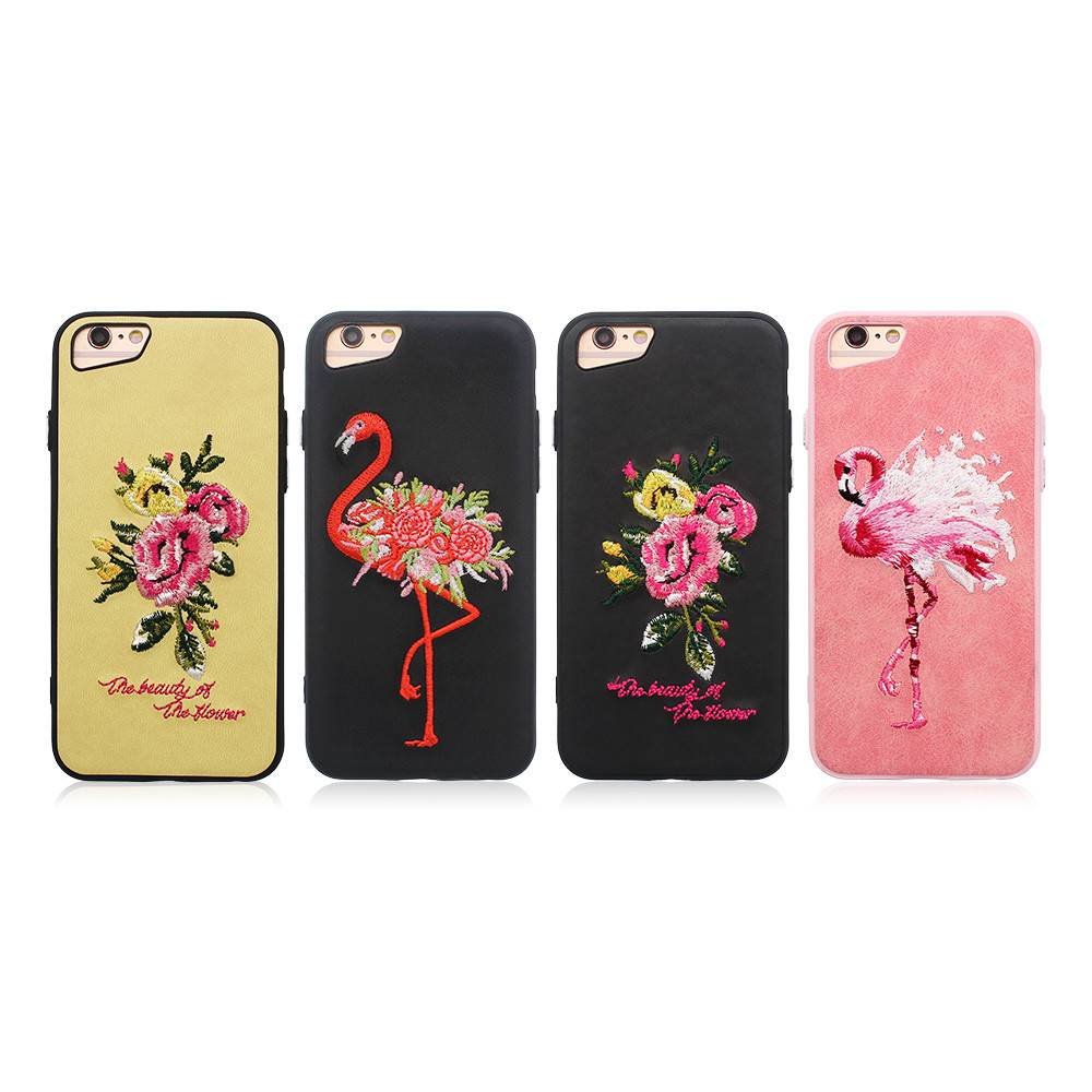 Elegant iPhone 6 Cases that Fit iPhone 7 with Nice Embroidery