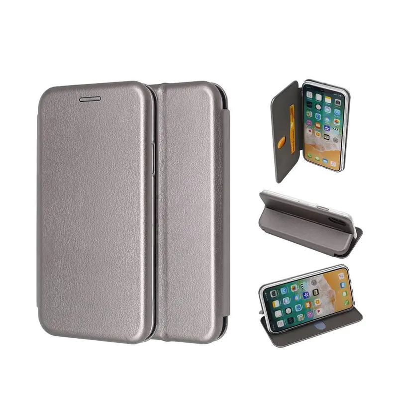 Wallet iPhone X Case with Foldable Cover and Card Holers