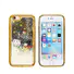 iPhone 6 liquid glitter Case with Electroplate and Diamond Bumper