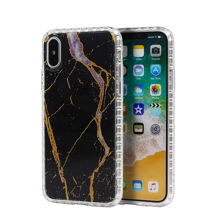 Marble Transparent TPU Clear Case for iPhone X Wholesale