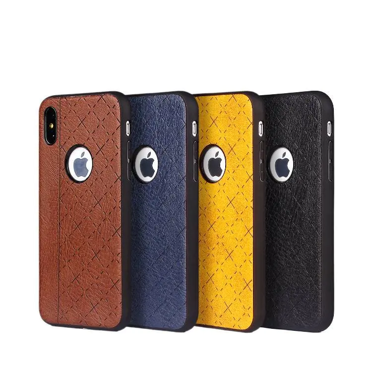 IPhone X Leather Sticker  Case wholesale