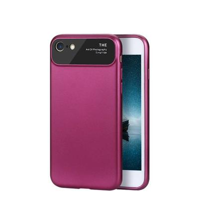 2 in1 case for iPhone 7 plus with metal camera protection lens