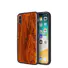 Wood Grain Leather Sticker Case for IPhone X Wholesale