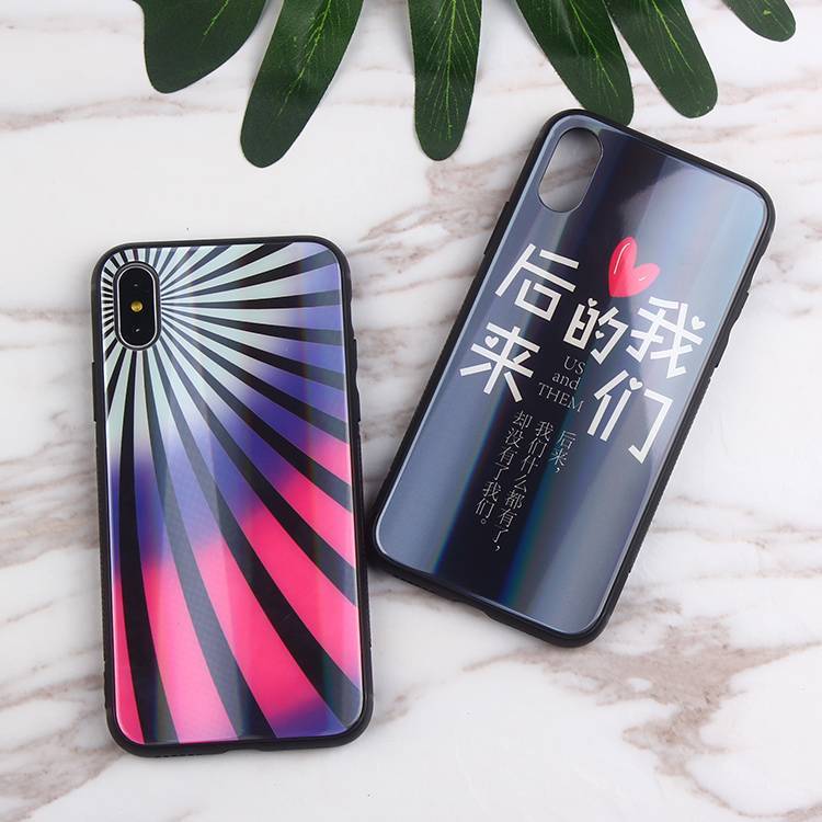 Acrylic Laser Phone Case for IPhone X Wholesale