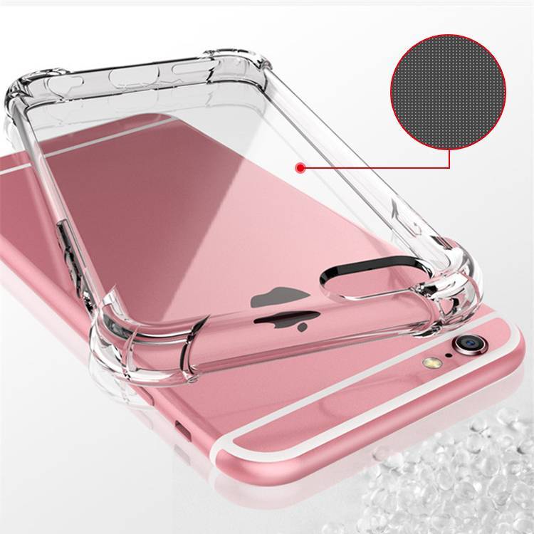 Soft TPU Airbag Shockproof Hight Clear Phone Case For IPhone for Samsung for Huawei