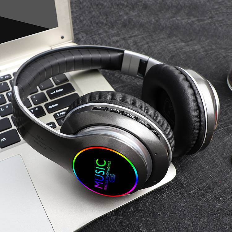 Wholesale LED Bluetooth Headphone VJ033 Wireless Headset for iPhone for Samsung