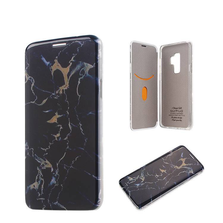 Marble Flip Wallet Phone Case Cover for Samsung galaxy S9
