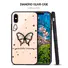 Bling Bling Diamond Acrylic Phone Case Back Cover for iPhone X XS